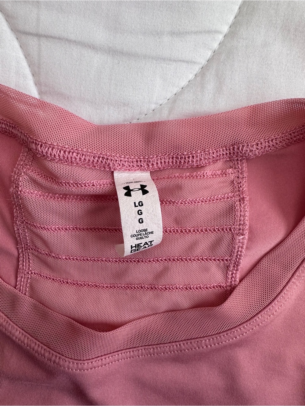 Under Armour Dusty Rose Short-Sleeve Performance Tee - Picture 5 of 5